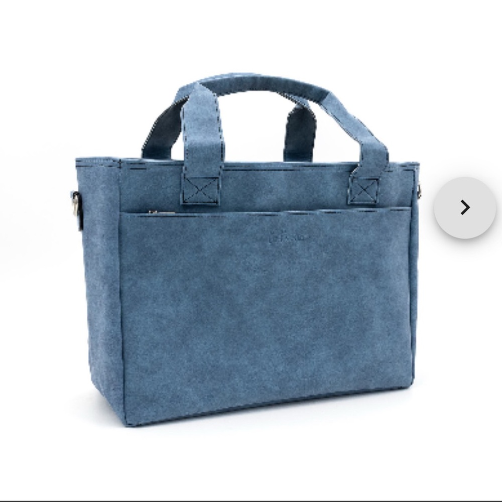 NWT Tula XII Planner Tote - Blueberry
